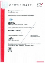 TUV CERTIFICATE